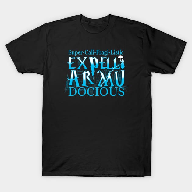 Expelliarmu Docious T-Shirt by TrulyMadlyGeekly